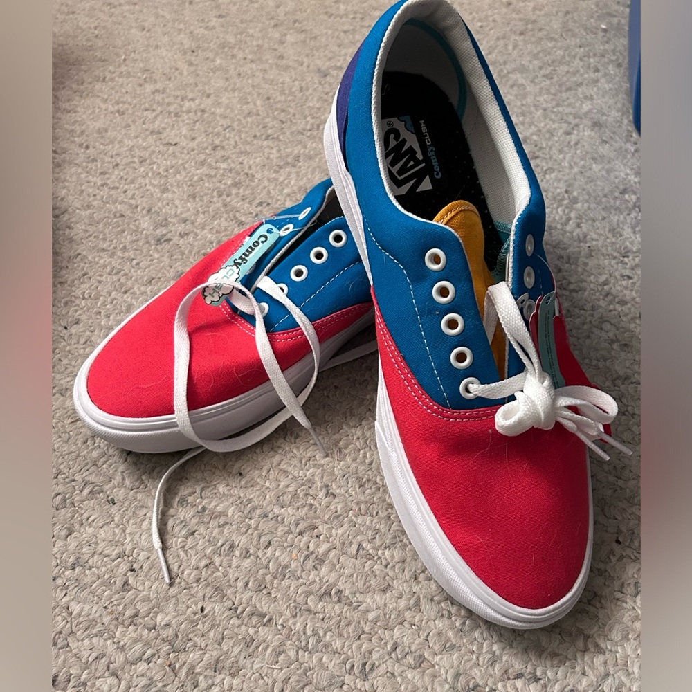Colour blocked Vans